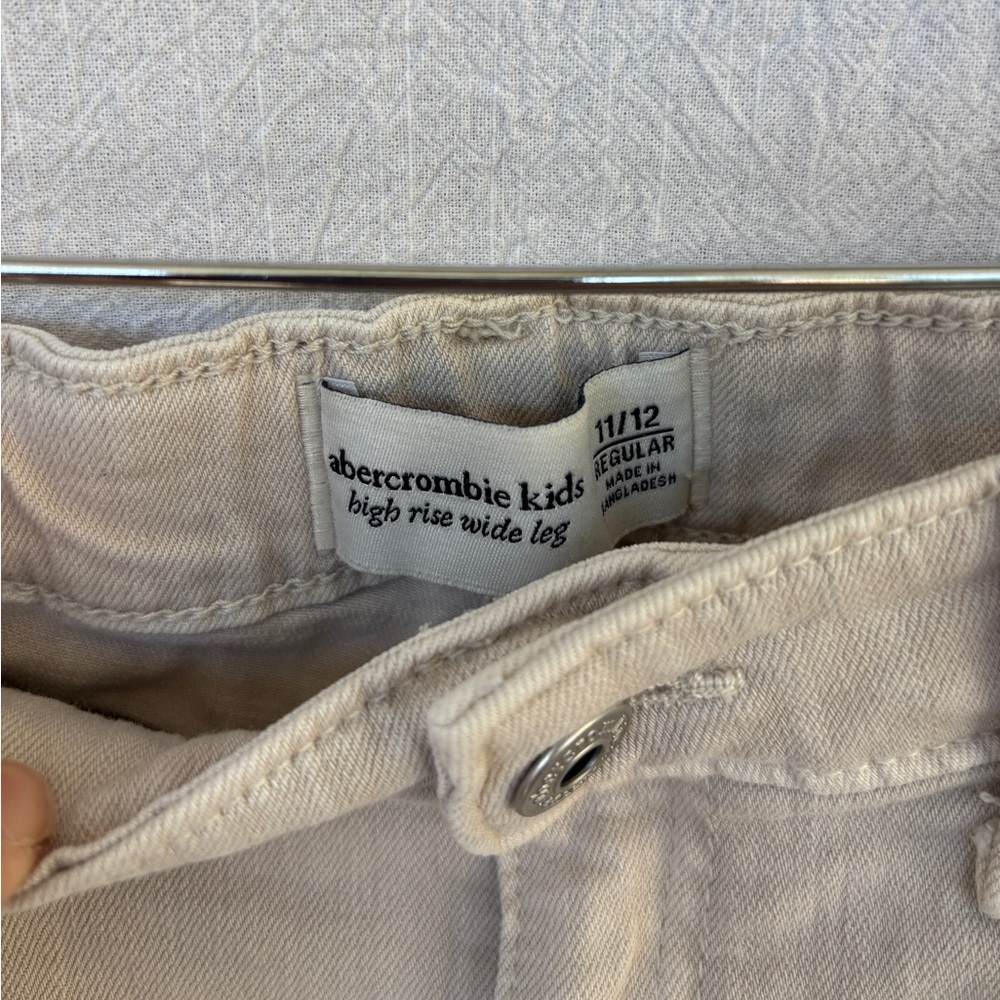Bundle girls Abercrombie 11/12 jeans wide leg - 3 pairs! - Picture 7 of 8